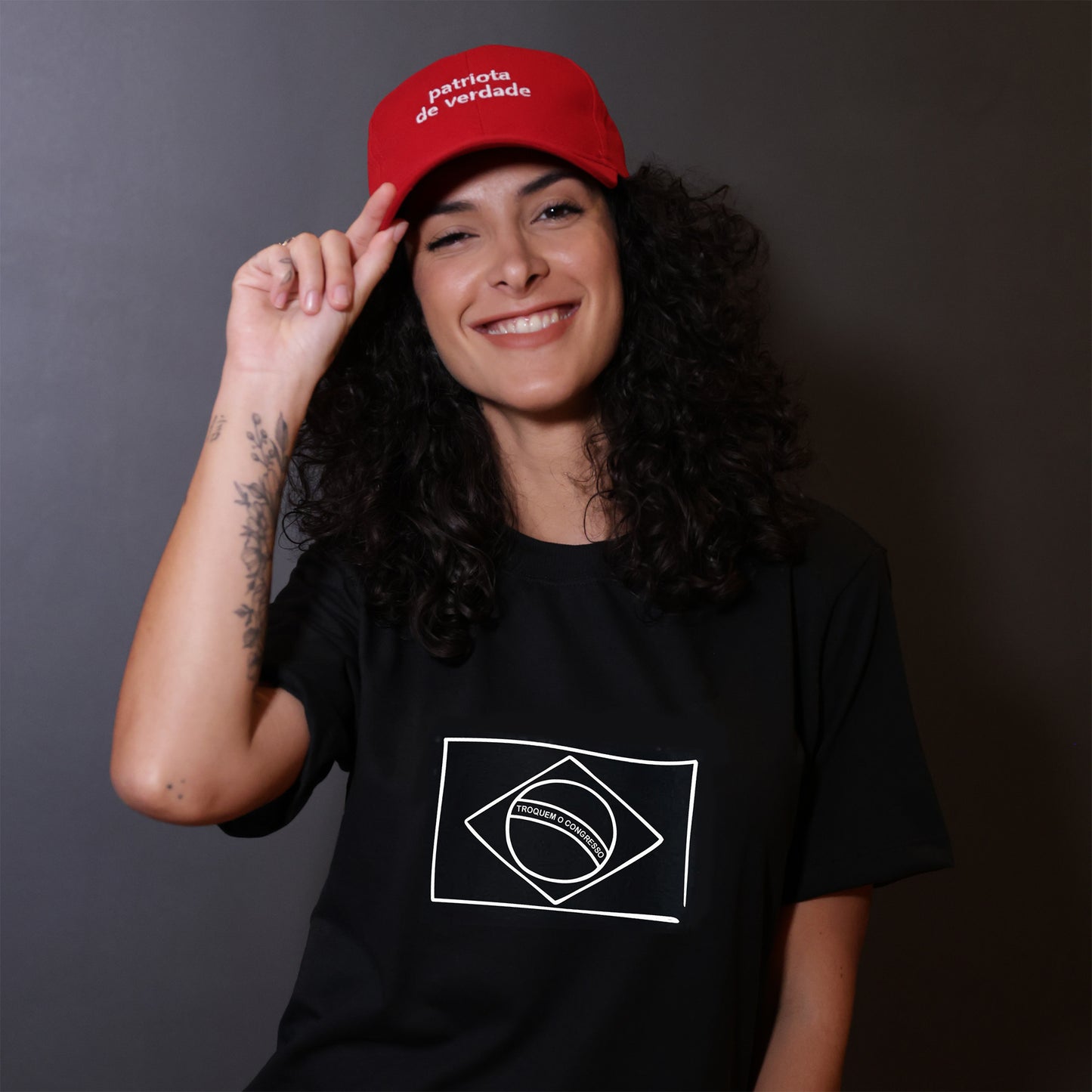 Boné Patriota de Verdade