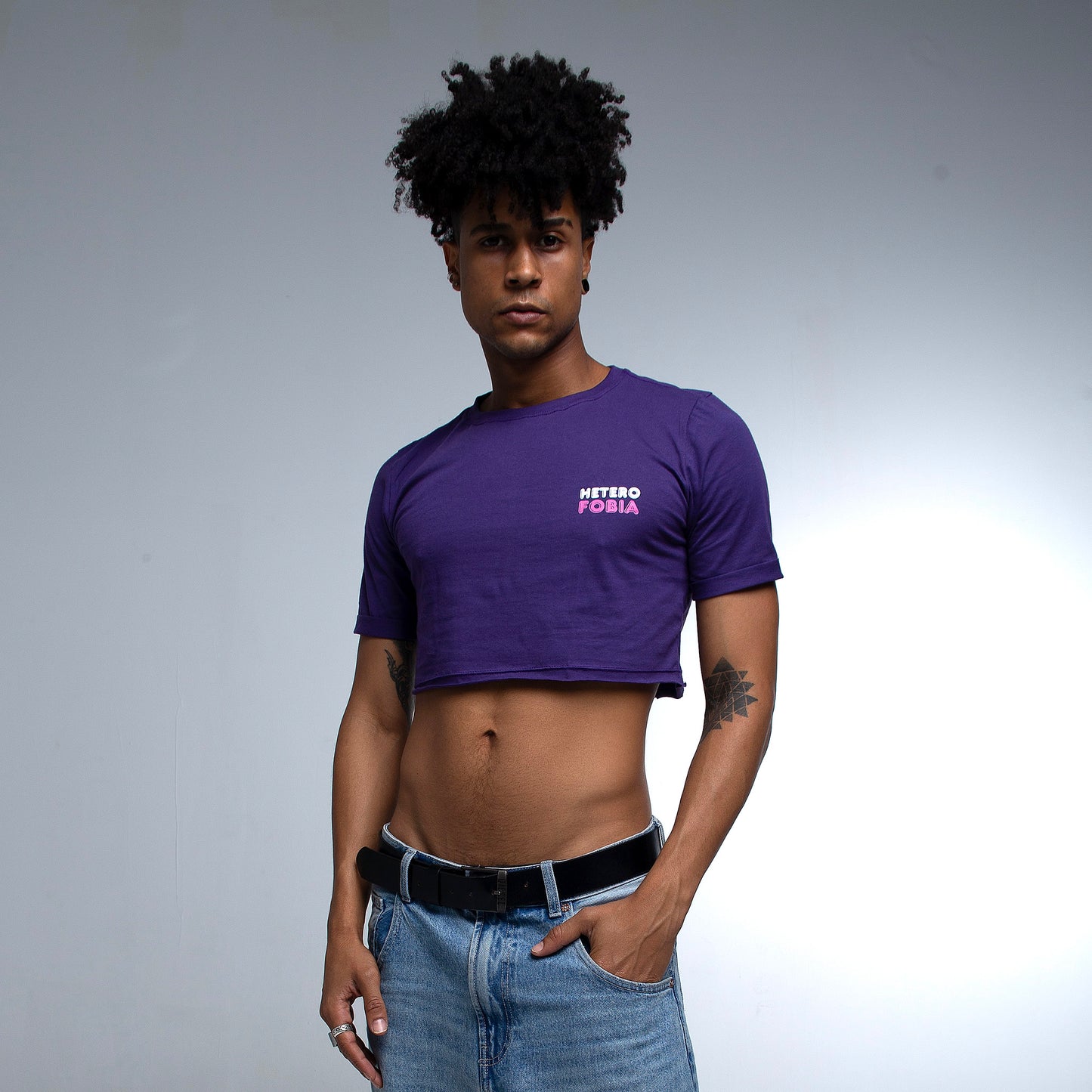 Cropped Slim Heterofobia