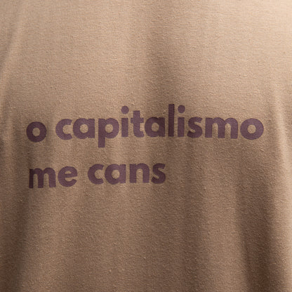 Cropped Oversized Capitalismo