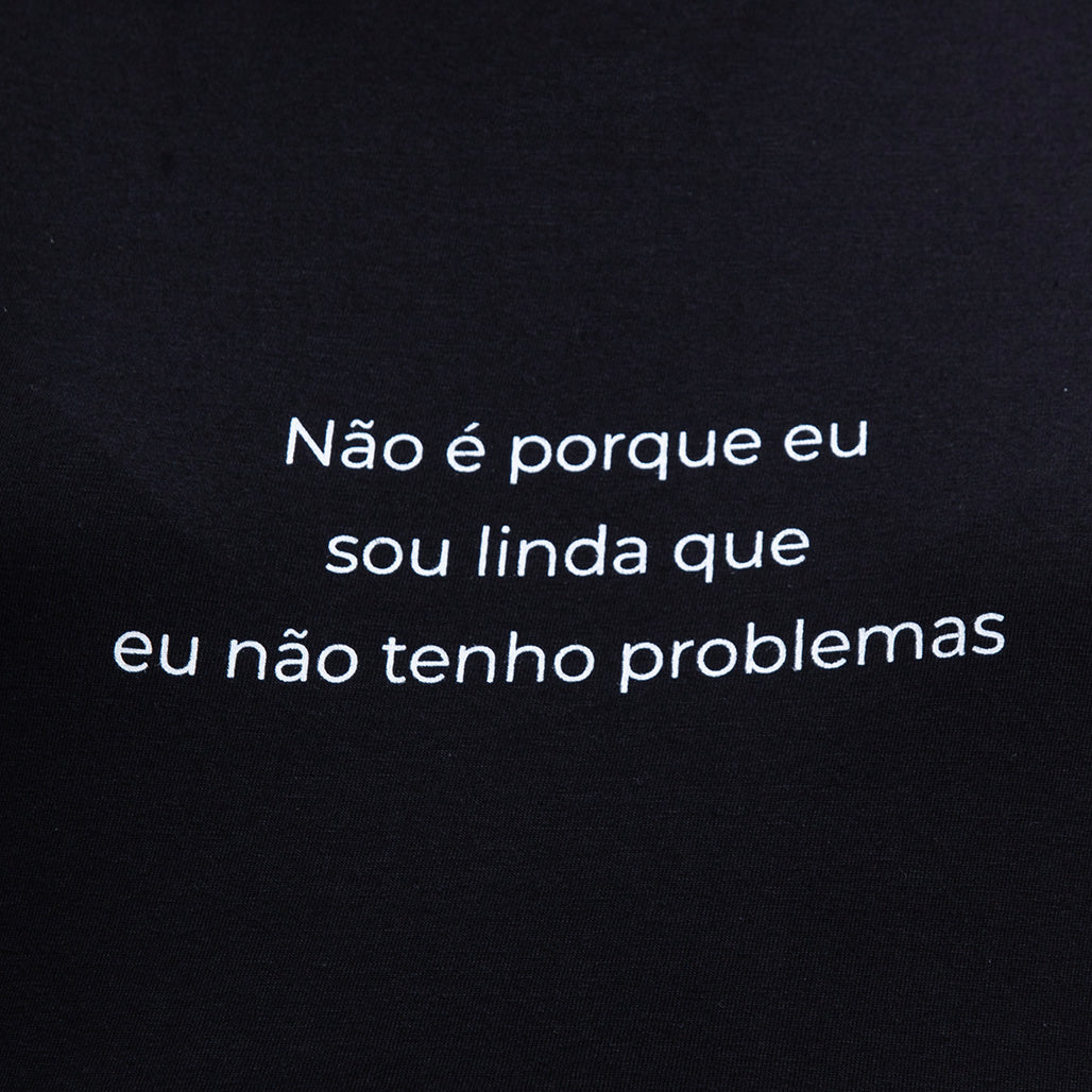 Cropped Slim Linda & Com Problemas