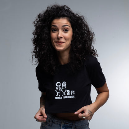 Cropped Slim Família Tradicional