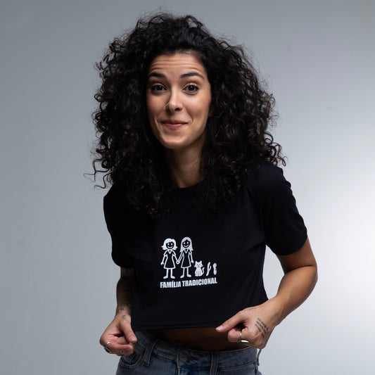 Cropped Slim Família Tradicional