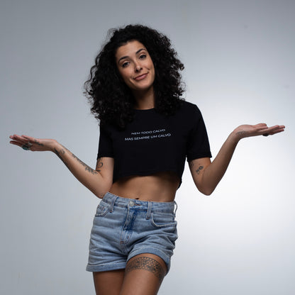 Cropped Slim Nem todo Calvo