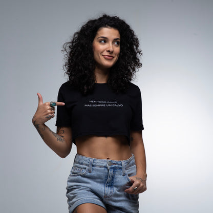 Cropped Slim Nem todo Calvo