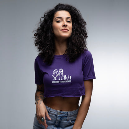Cropped Slim Família Tradicional