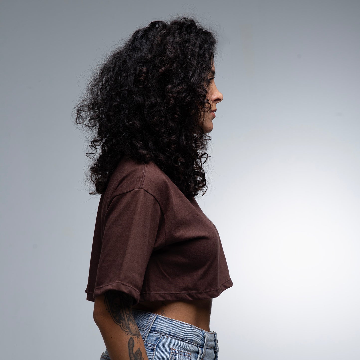 Cropped Oversized Saudades Guerra