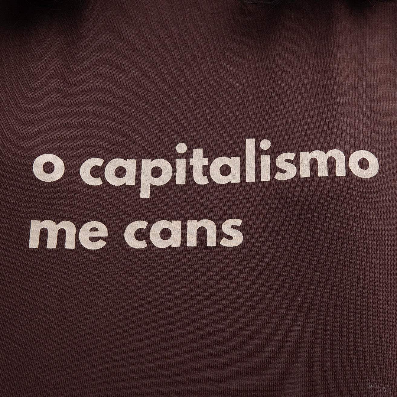 Cropped Oversized Capitalismo