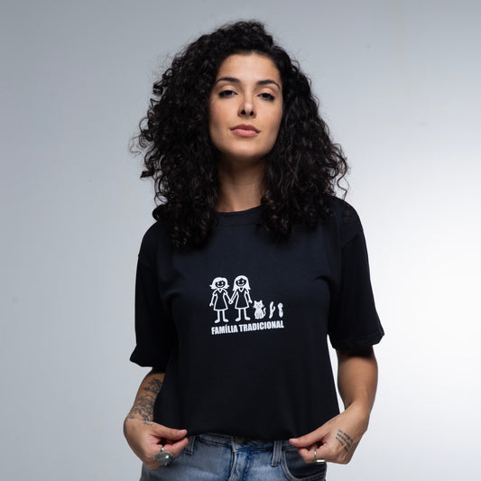 Camiseta Oversized Família tradicional