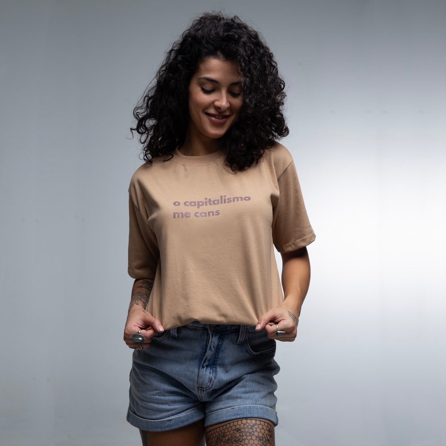 Camiseta UNISSEX Oversized Capitalismo