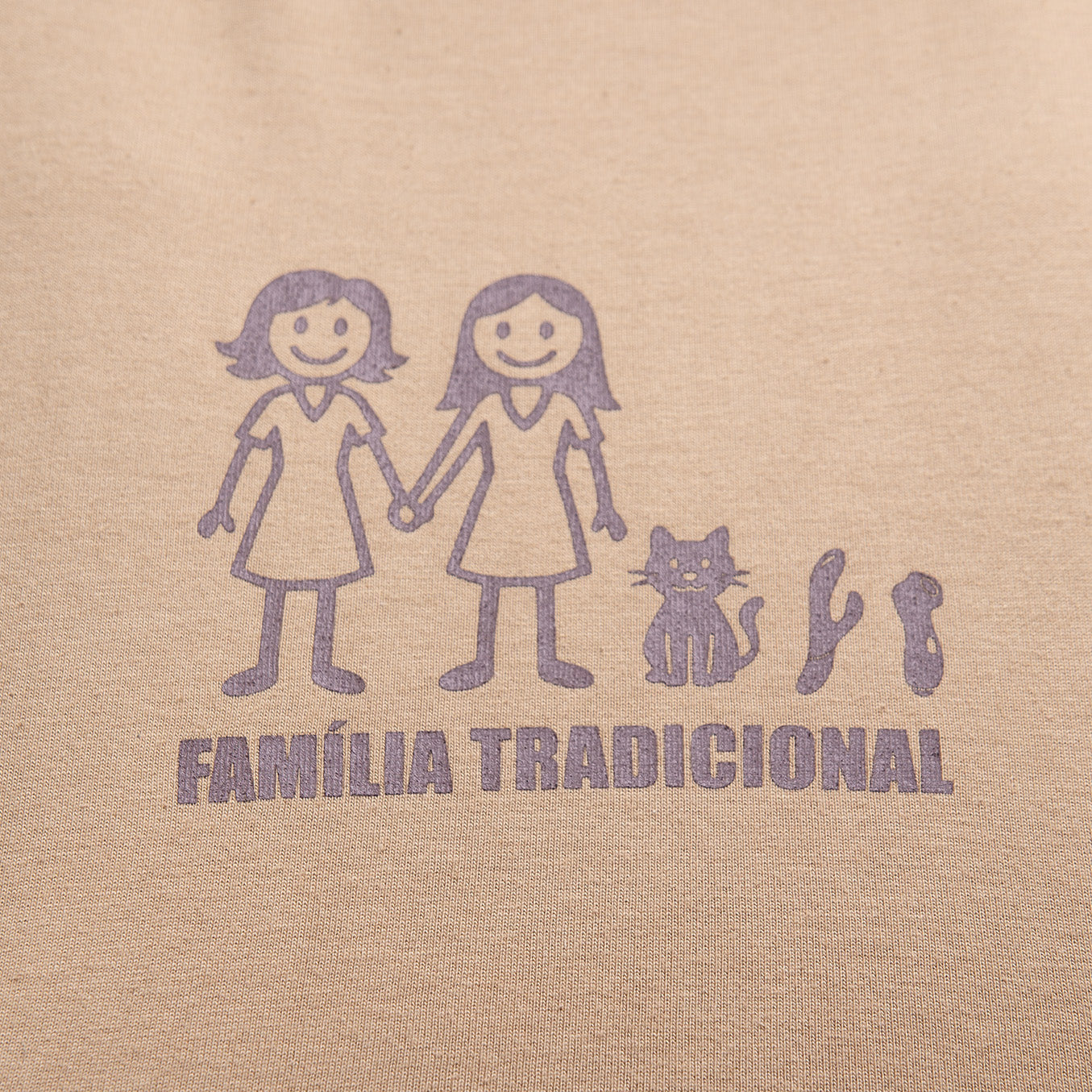 Cropped Oversized Família Tradicional