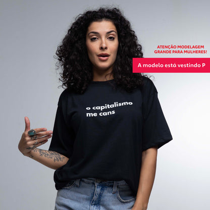 Camiseta UNISSEX Oversized Capitalismo