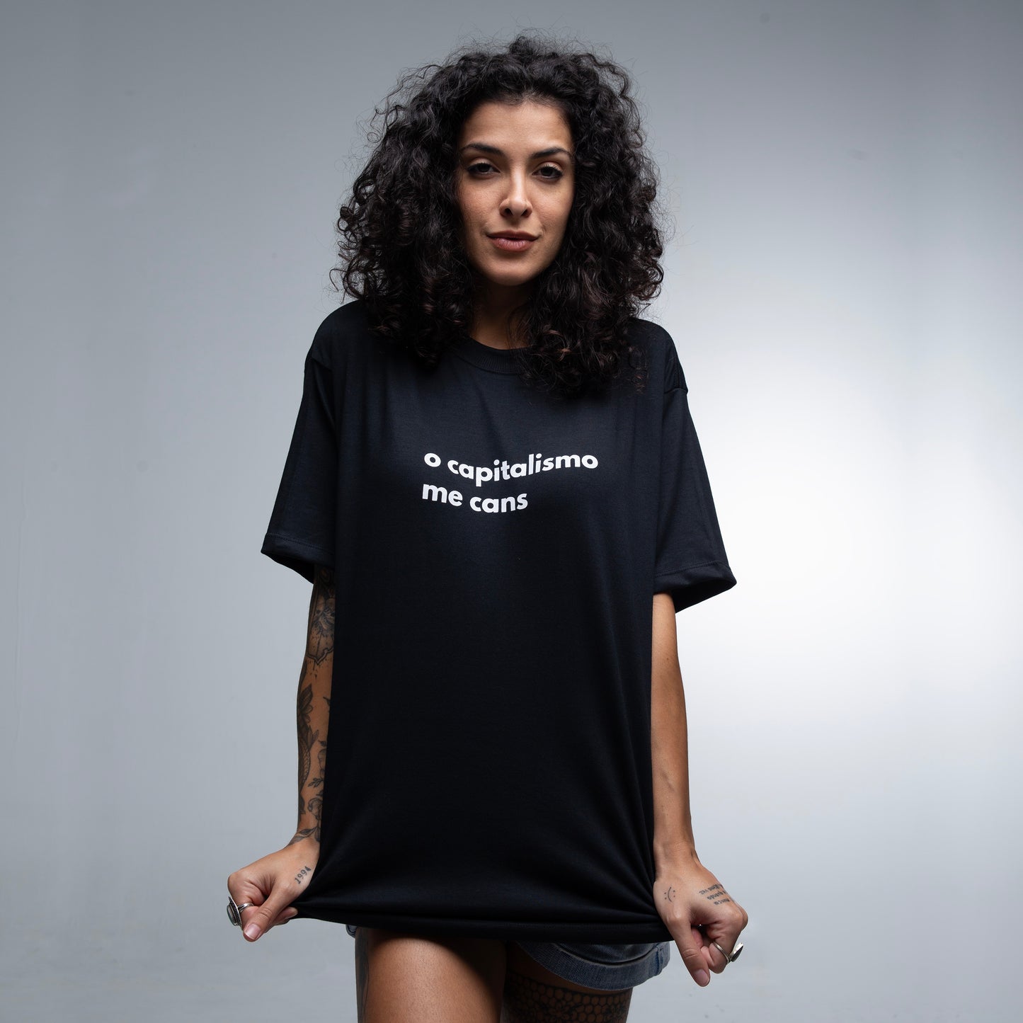 Camiseta UNISSEX Oversized Capitalismo