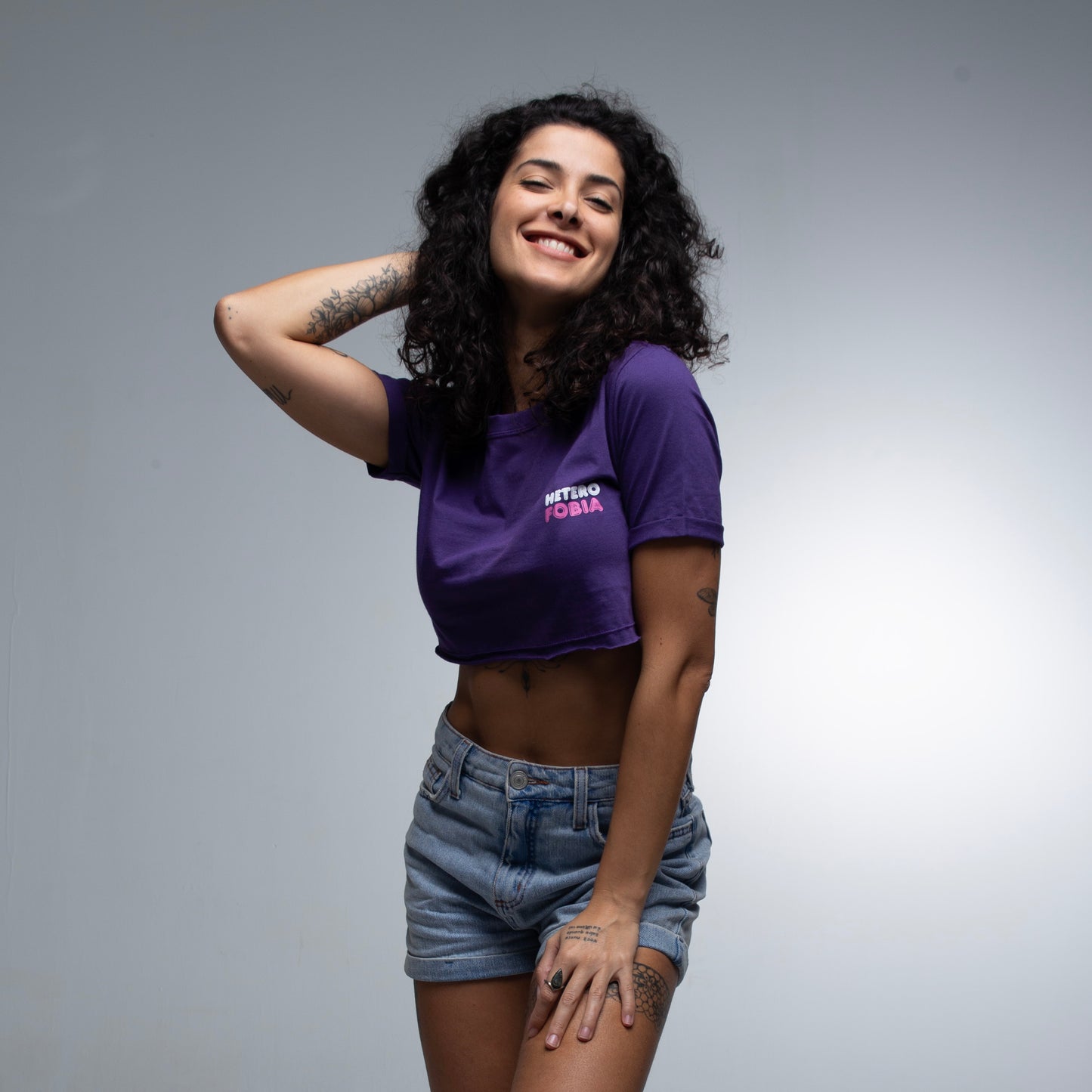 Cropped Slim Heterofobia