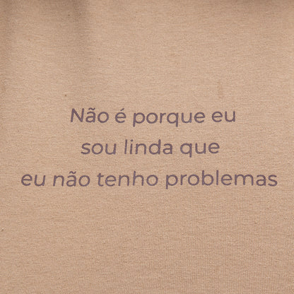 Cropped Oversized  Linda & Com Problemas