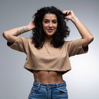 Cropped Oversized Nem Todo Calvo