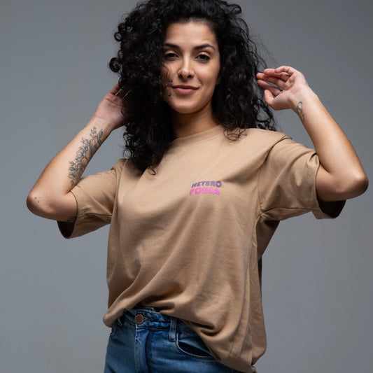 Camiseta UNISSEX Oversized Heterofobia