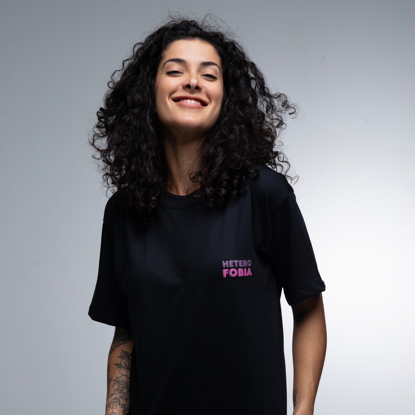 Camiseta UNISSEX Oversized Heterofobia