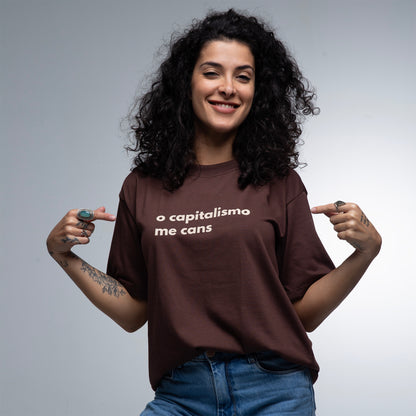 Camiseta UNISSEX Oversized Capitalismo