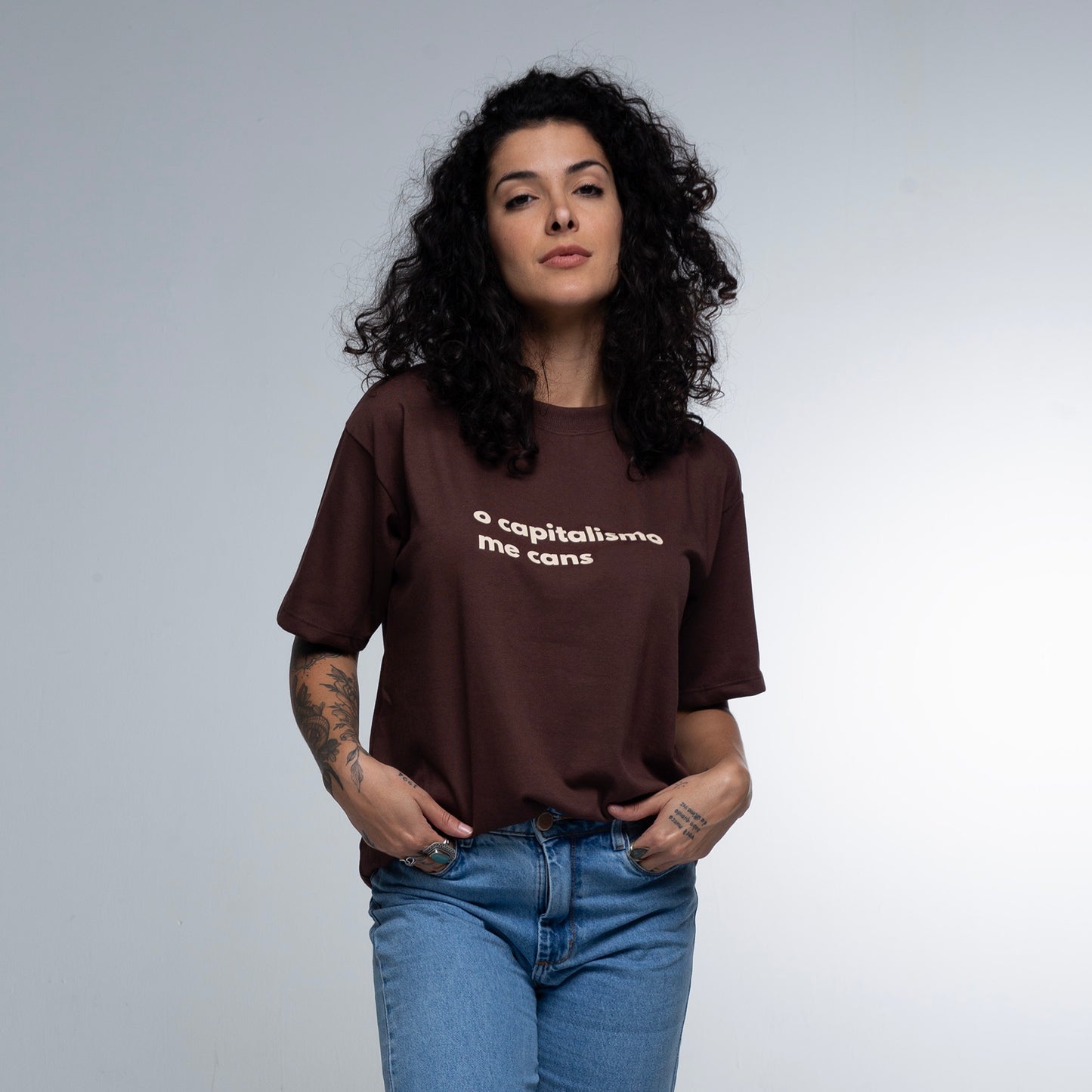 Camiseta UNISSEX Oversized Capitalismo