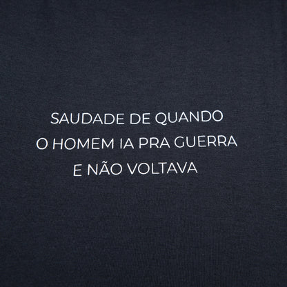 Cropped Oversized Saudades Guerra