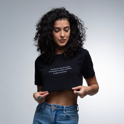 Cropped Slim Saudades Guerra