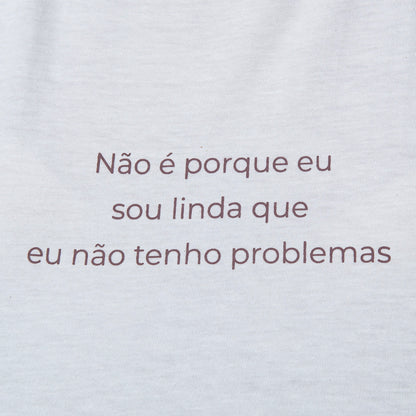 Cropped Slim Linda & Com Problemas