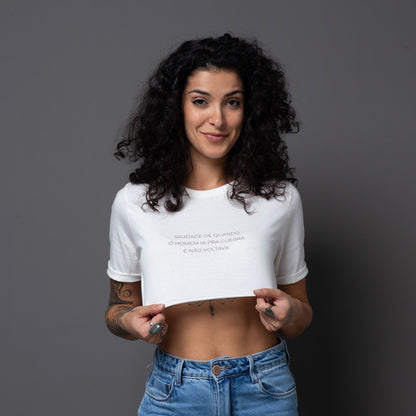 Cropped Slim Saudades Guerra