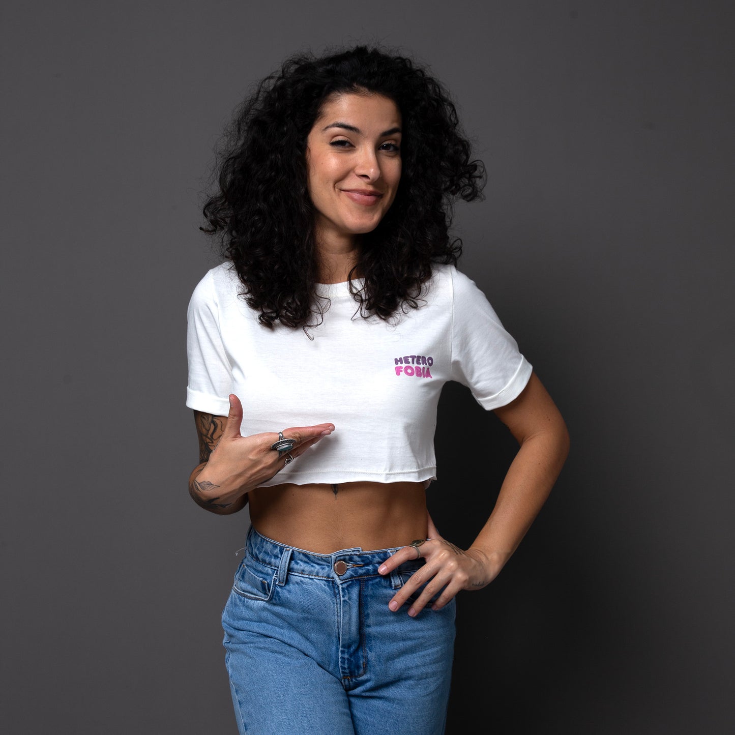 Cropped Slim Heterofobia