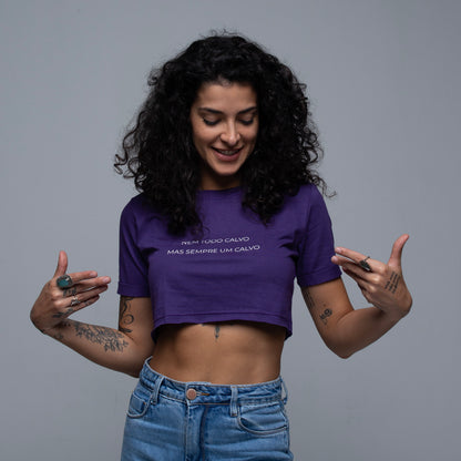Cropped Slim Nem todo Calvo